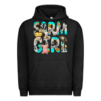 Pigment Black farm girl Urban Hoodie - Zillion Design Studio
