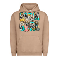 Pigment Burro farm girl Urban Hoodie - Zillion Design Studio