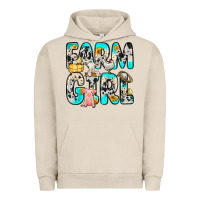 Pigment French Oak farm girl Urban Hoodie - Zillion Design Studio