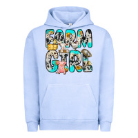Pigment Grape Ice farm girl Urban Hoodie - Zillion Design Studio