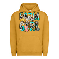 Pigment Peanut Butter farm girl Urban Hoodie - Zillion Design Studio