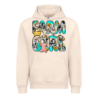 Sandshell farm girl Urban Hoodie - Zillion Design Studio