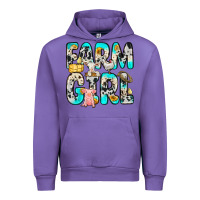 Tulip farm girl Urban Hoodie - Zillion Design Studio