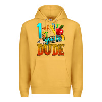 Mustard 1st grade dude Premium Hoodie - texasbilliewilder
