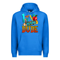 True Royal 1st grade dude Premium Hoodie - texasbilliewilder