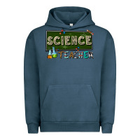 Pigment Midnight Navy science teacher Urban Hoodie - texasbilliewilder