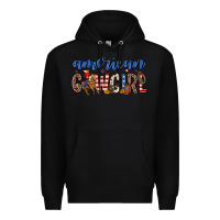 Black american cowgirl Premium Hoodie - Zillion Design Studio