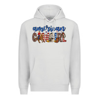 Dove Grey american cowgirl Premium Hoodie - Zillion Design Studio