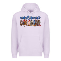 Lilac american cowgirl Premium Hoodie - Zillion Design Studio