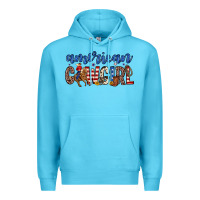 Ocean Blue american cowgirl Premium Hoodie - Zillion Design Studio