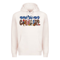 Pale Pink american cowgirl Premium Hoodie - Zillion Design Studio
