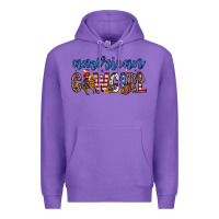 Purple american cowgirl Premium Hoodie - Zillion Design Studio