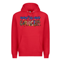 Red american cowgirl Premium Hoodie - Zillion Design Studio