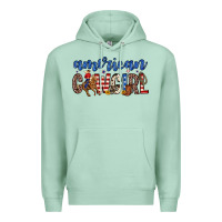 Seafoam american cowgirl Premium Hoodie - Zillion Design Studio