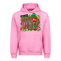 Fuchsia Pink school vibes Urban Hoodie - texasbilliewilder