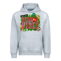Heather Grey school vibes Urban Hoodie - texasbilliewilder