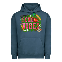 Pigment Midnight Navy school vibes Urban Hoodie - texasbilliewilder