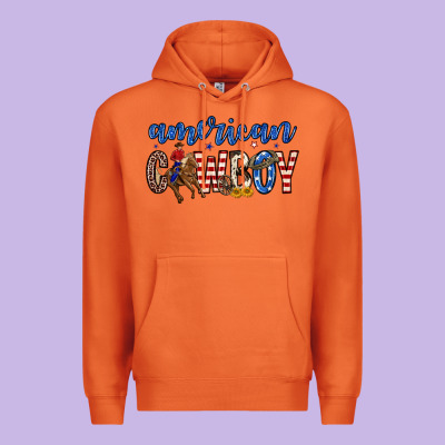 American Cowboy Premium Hoodie Designed By Zillion Design Studio
