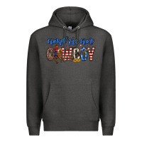Charcoal Heather American cowboy Premium Hoodie - Zillion Design Studio