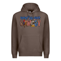 Coffee American cowboy Premium Hoodie - Zillion Design Studio