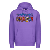 Purple American cowboy Premium Hoodie - Zillion Design Studio