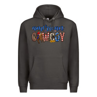 Smoke American cowboy Premium Hoodie - Zillion Design Studio