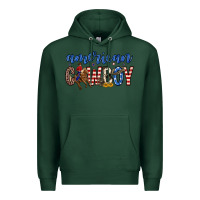Sports Green American cowboy Premium Hoodie - Zillion Design Studio