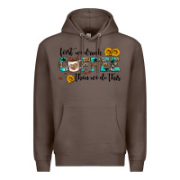 Coffee first we drink coffee then we do this Premium Hoodie - AdoDesignShop