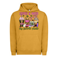 Pigment Peanut Butter coffee and weed my favorite plants Urban Hoodie - Zillion Design Studio