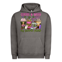 Pigment Tornado coffee and weed my favorite plants Urban Hoodie - Zillion Design Studio
