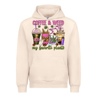 Sandshell coffee and weed my favorite plants Urban Hoodie - Zillion Design Studio