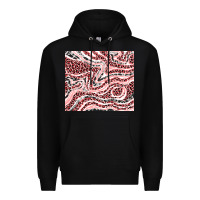 Black pinky leopard and cowhide valentine's day Premium Hoodie - RanaPortraitStore