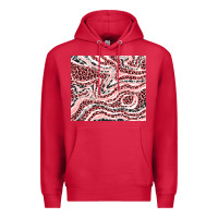 Cardinal pinky leopard and cowhide valentine's day Premium Hoodie - RanaPortraitStore