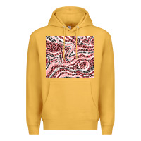 Mustard pinky leopard and cowhide valentine's day Premium Hoodie - RanaPortraitStore