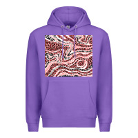 Purple pinky leopard and cowhide valentine's day Premium Hoodie - RanaPortraitStore