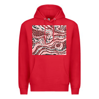 Red pinky leopard and cowhide valentine's day Premium Hoodie - RanaPortraitStore