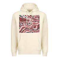 Sandshell pinky leopard and cowhide valentine's day Premium Hoodie - RanaPortraitStore