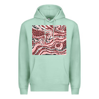 Seafoam pinky leopard and cowhide valentine's day Premium Hoodie - RanaPortraitStore