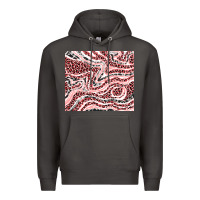 Smoke pinky leopard and cowhide valentine's day Premium Hoodie - RanaPortraitStore