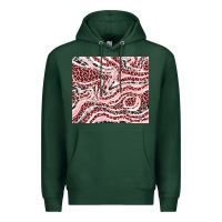 Sports Green pinky leopard and cowhide valentine's day Premium Hoodie - RanaPortraitStore