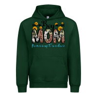 Forest Green boy mom from son up to son down Urban Hoodie - Zillion Design Studio