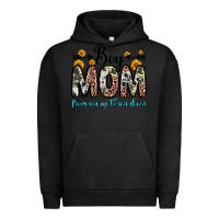 Pigment Black boy mom from son up to son down Urban Hoodie - Zillion Design Studio