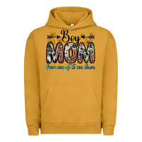Pigment Peanut Butter boy mom from son up to son down Urban Hoodie - Zillion Design Studio