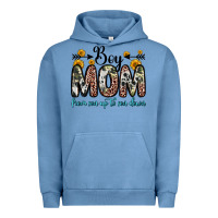 Pigment Pebble Blue boy mom from son up to son down Urban Hoodie - Zillion Design Studio