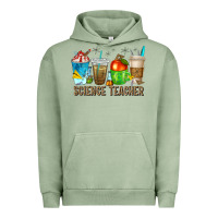 Pigment Oil Green science teacher coffee cups Urban Hoodie - texasbilliewilder