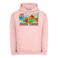 Pigment Salmon science teacher coffee cups Urban Hoodie - texasbilliewilder