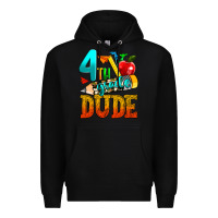 Black 4th grade dude Premium Hoodie - texasbilliewilder