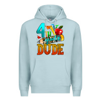 Blue Mist 4th grade dude Premium Hoodie - texasbilliewilder