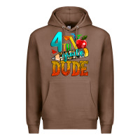 Chestnut 4th grade dude Premium Hoodie - texasbilliewilder
