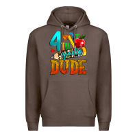 Coffee 4th grade dude Premium Hoodie - texasbilliewilder